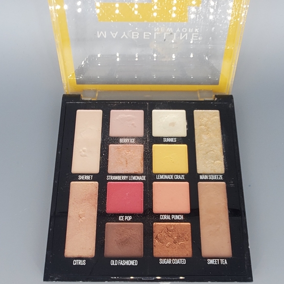 Lot of 6 Eyeshadow Palettes, Maybelline Lemonade Craze Palette and more - Picture 5 of 9